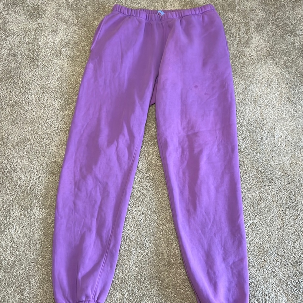 Purple Joggers